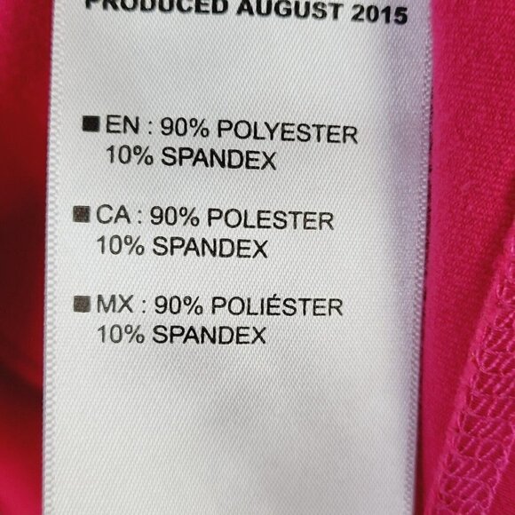 Umbro Racerback Tank Pink Size Medium Built In Bra Thick Fabric Athletic Gym - Picture 10 of 11